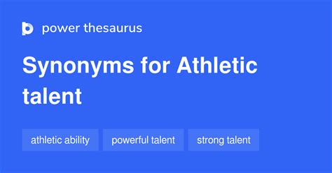 synonyms for talent|44 Words For Talent .